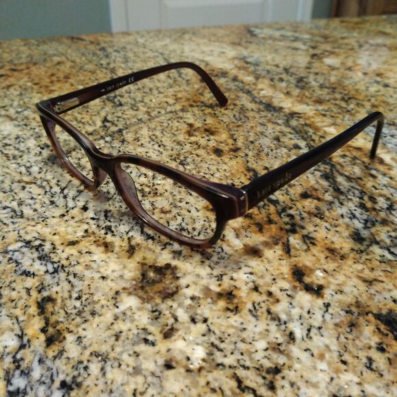 Kate Spade Blakely 0JLG Brown Tortoise Purple Eyeglasses Frames 50-17 135 Women - Picture 5 of 9